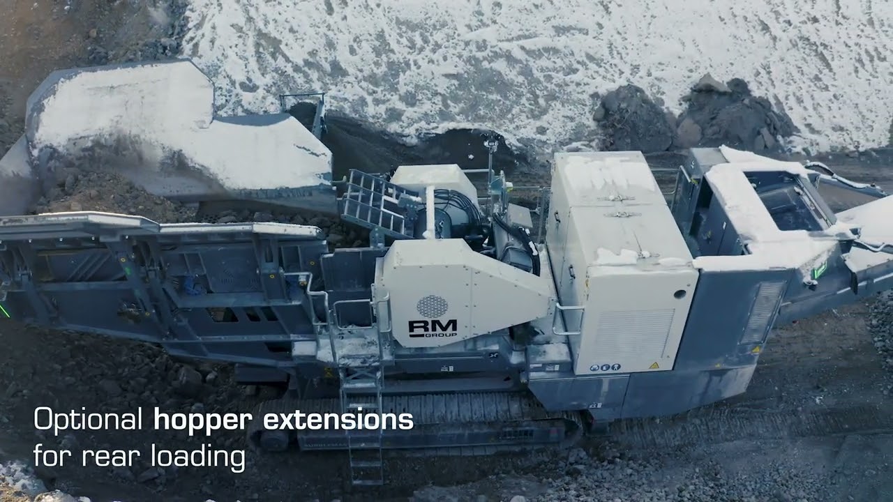 RUBBLE MASTER Mobiler Backenbrecher RM J110X