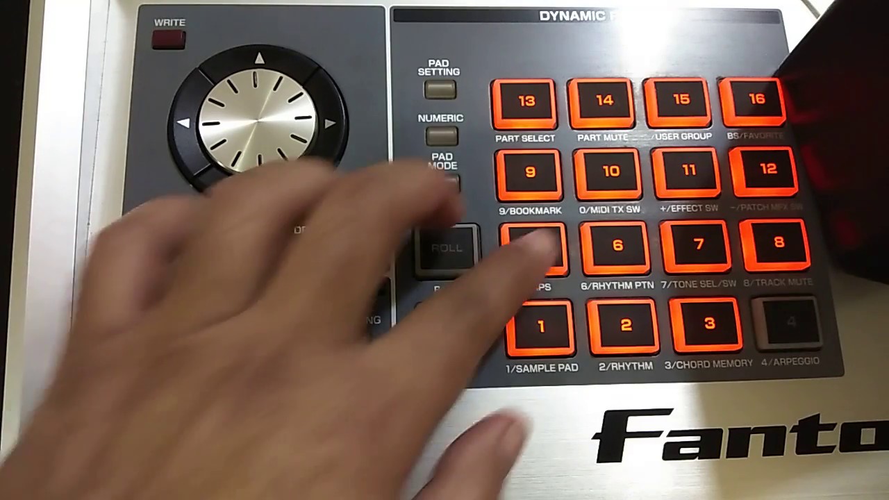 Roland Fantom G6 Live,Single, Favourite,Studio explanation