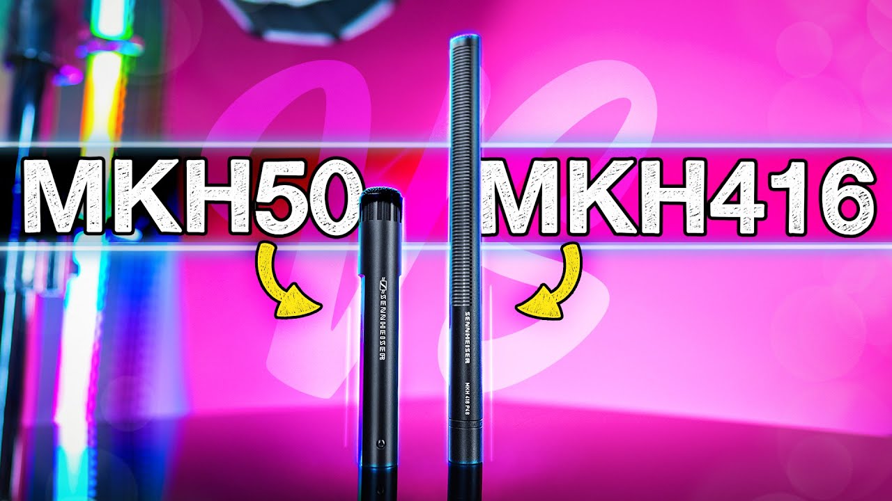 Are Expensive Boom Mics Worth The Price? Sennheiser MKH416 vs. MKH50