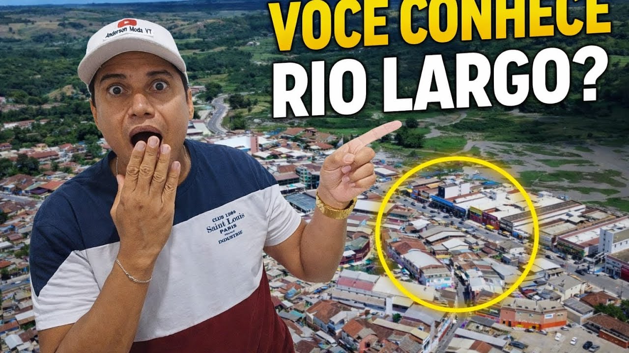 “Como é Rio Largo de verdade! Do centro a feira!
