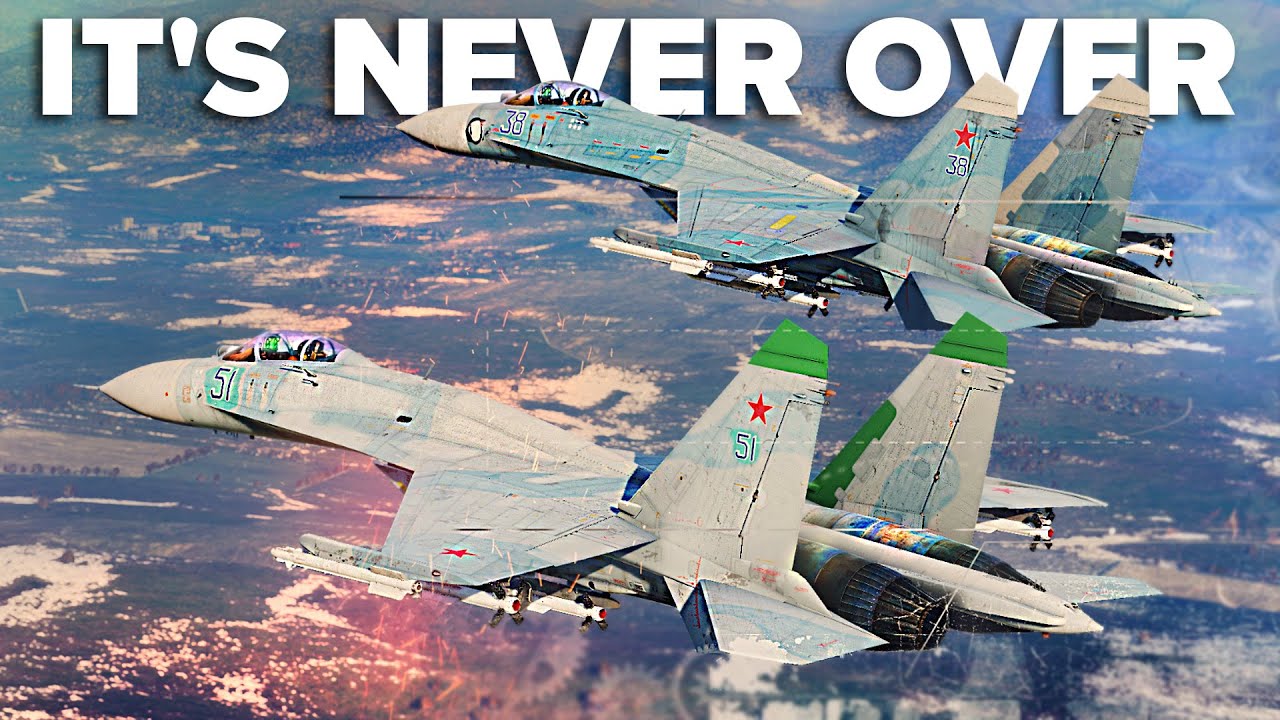 Наводим порядок с помощью двух Су-27 Фланкеров | DCS World