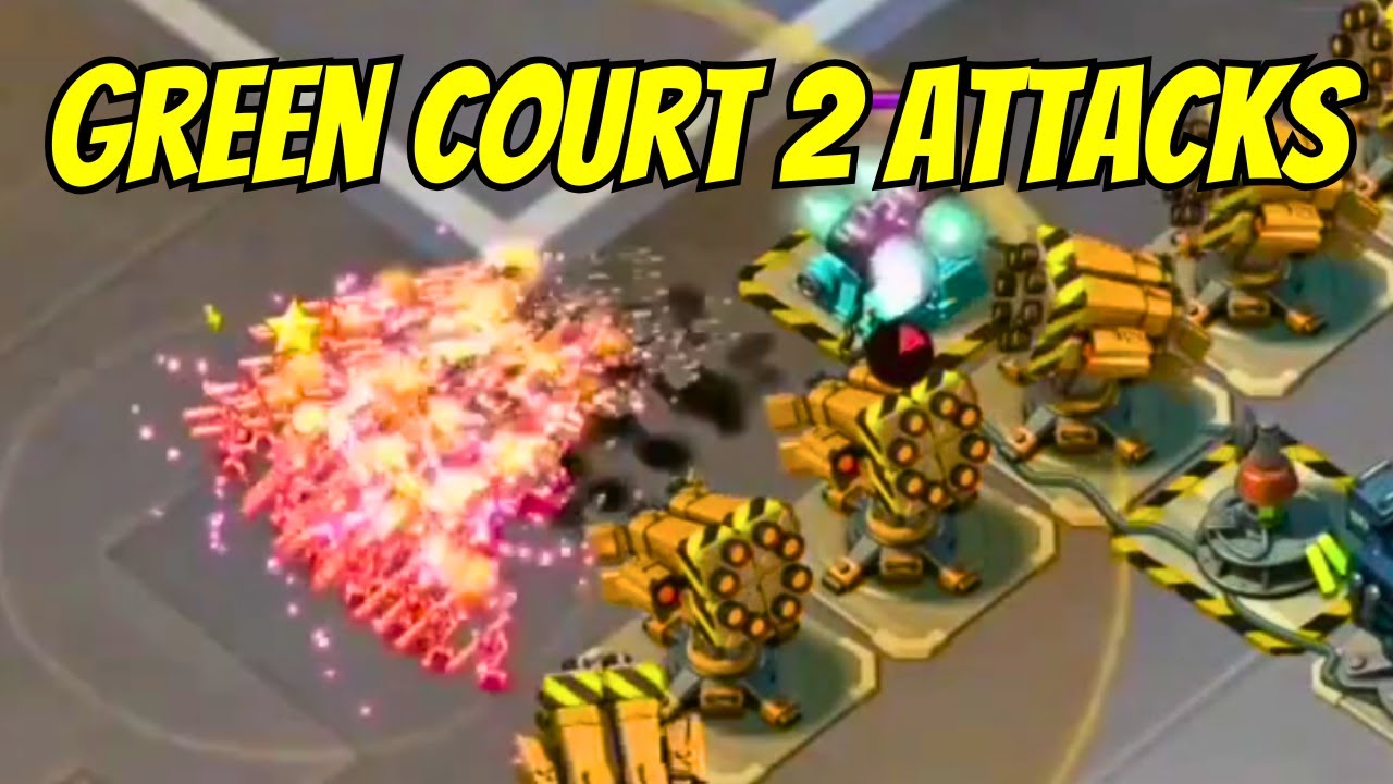 Green Court 2 Attacks! (Boom Beach Operations)