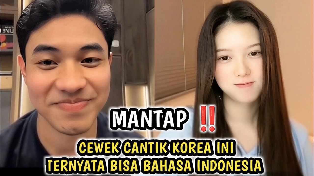 Cewek cantik Korea ini ternyata bisa bicara bahasa Indonesia - live Fiki Naki 