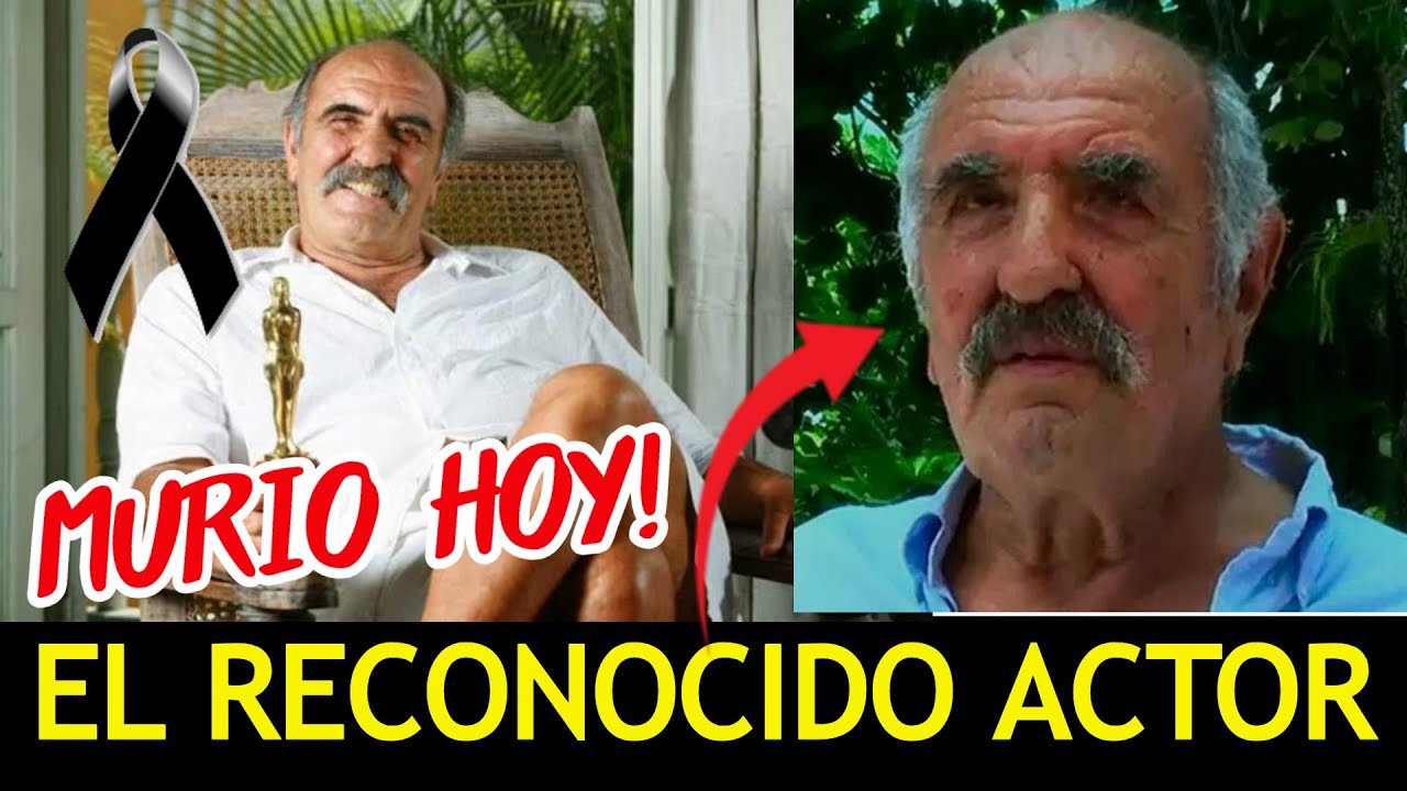 LUTO EN LA TELEVISION COLOMBIANA (Murio esta mañana el reconocido actor)