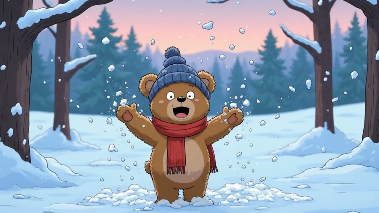 Bruno and the Frozen Lake ❄️ | A Gentle Winter Safety Story for Kids