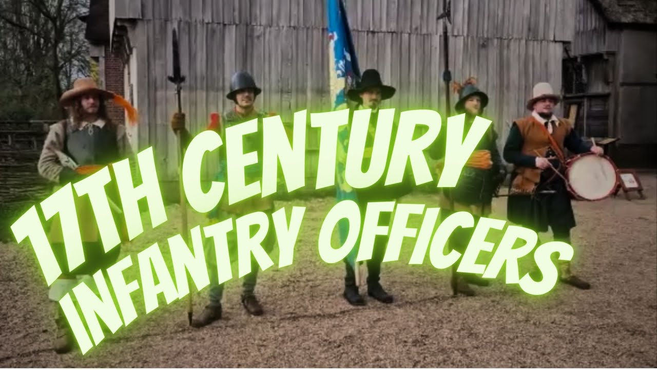 Офицеры голландской пехоты XVII века