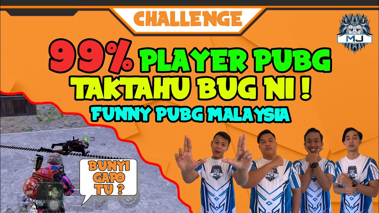 99% PLAYER PUBG TAKTAHU BUG NI !! | CHALLENGE CAKAP KELATE | FUNNY PUBG MALAYSIA | Mantapjiwa