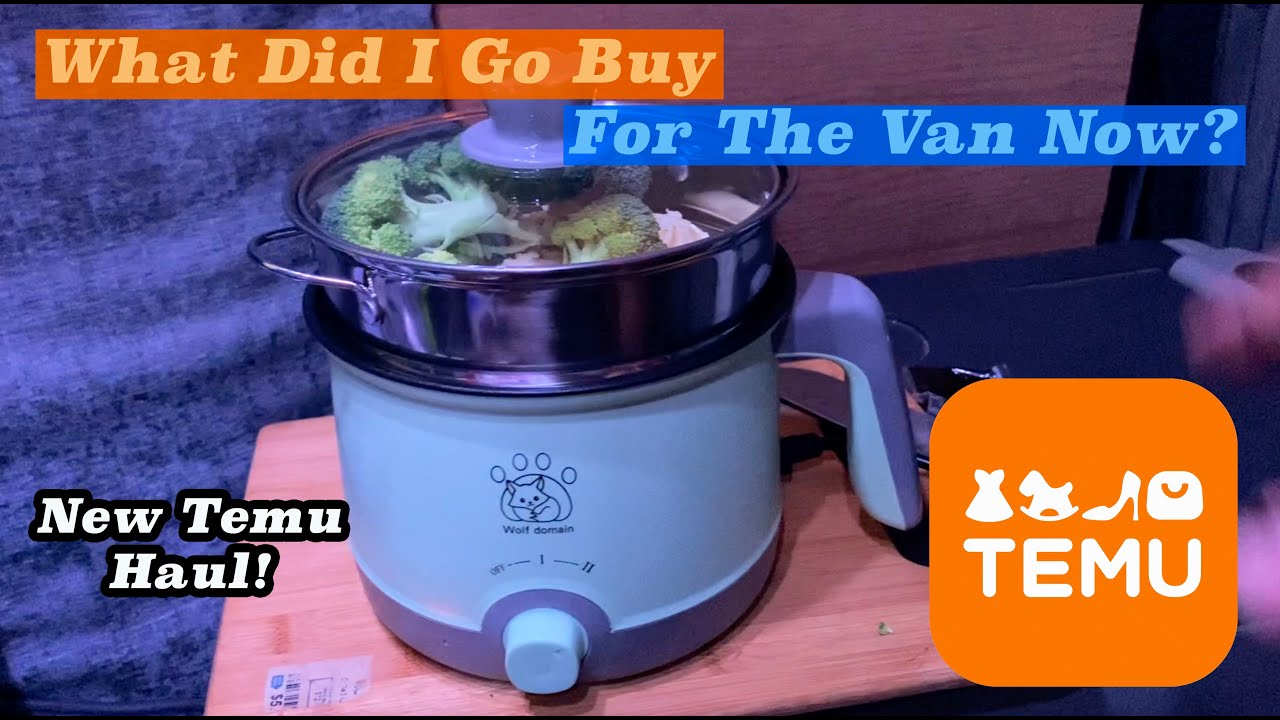 What Did I Go Buy For The Van Now | Temu Haul!