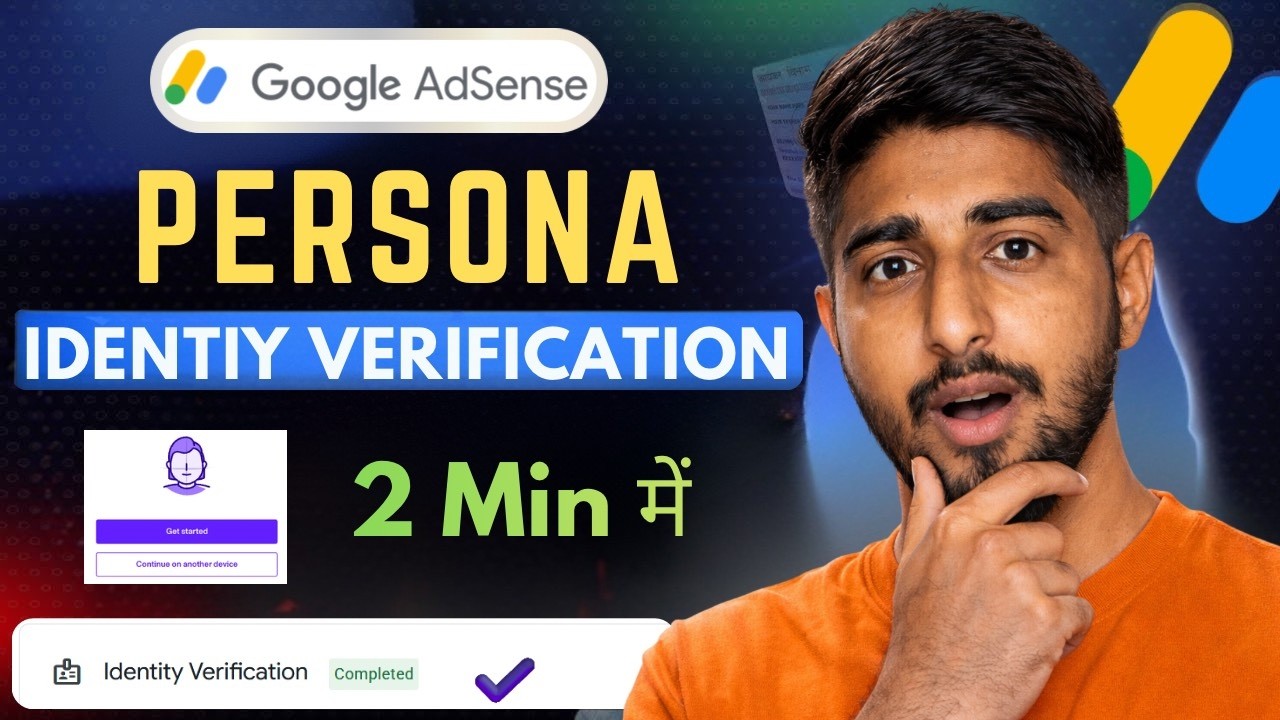 How To Verify Identity On Adsense | Persona Google Adsense Identity Verification 2026