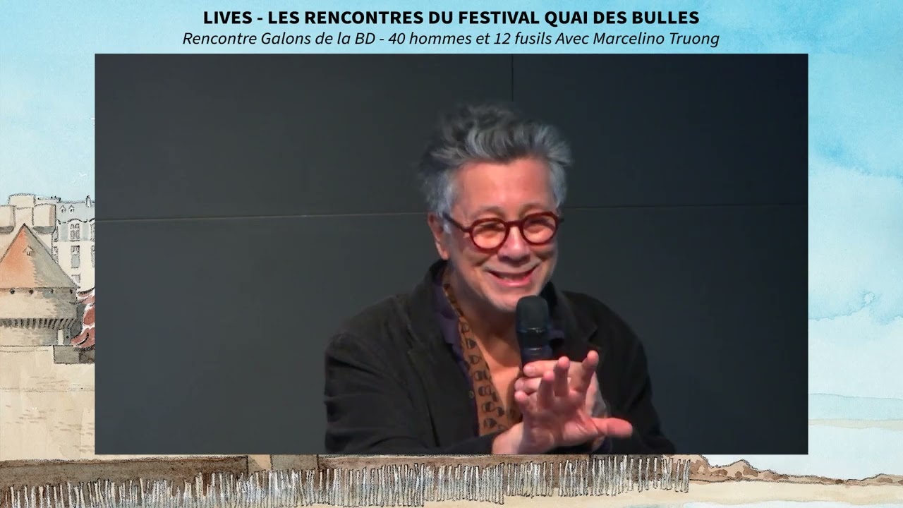 Rencontre Galons de la BD : 40 hommes et 12 fusils · Avec Marcelino Truong