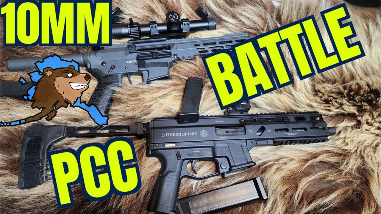 CMMG Banshee 10mm vs Stribog SP10A3 10mm