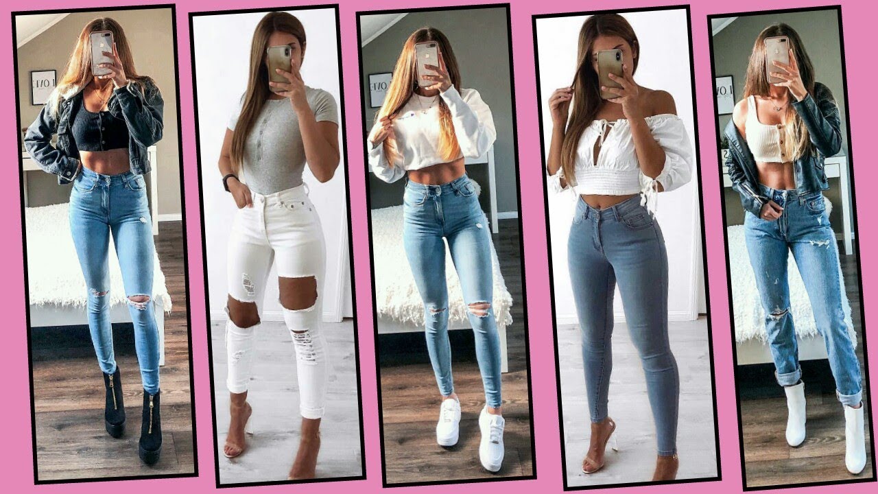 OUTFITS CON JEANS 2019 | Lindas Vanidosas
