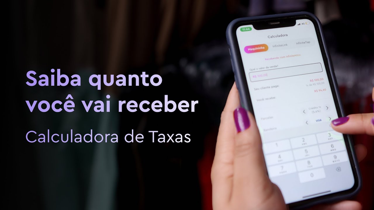 Calculadora de Taxas da InfinitePay | Saiba quanto voc&ecirc; vai receber