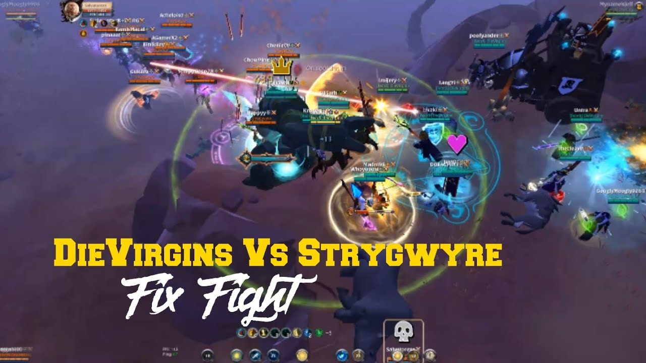 DieVirgins Vs Strygwyre Fix Fight - Albion Online