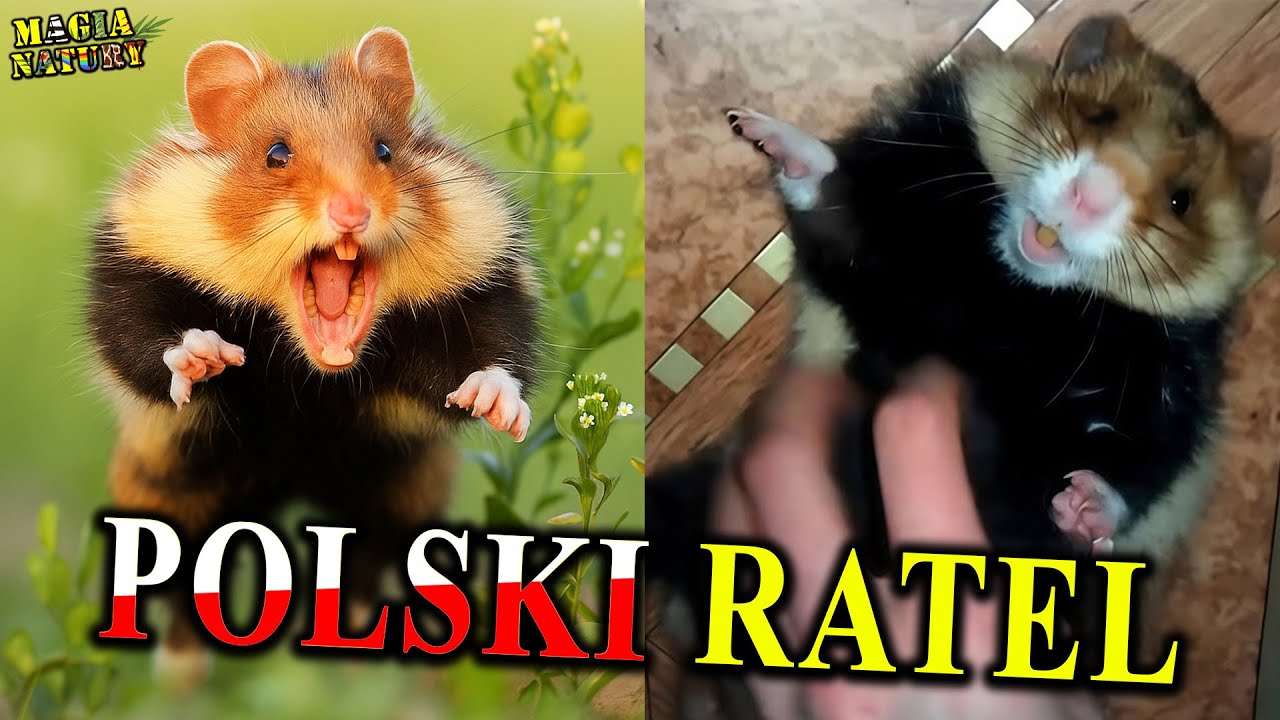 Atakuje Psa a Nawet Człowieka! - Polski CHOMIK - Mały ale Wariat
