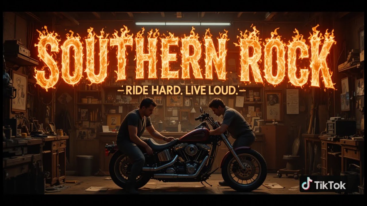 Southern Rock Street | Grit, Guitars & Open Roads#bikerrock   #openroadmusic