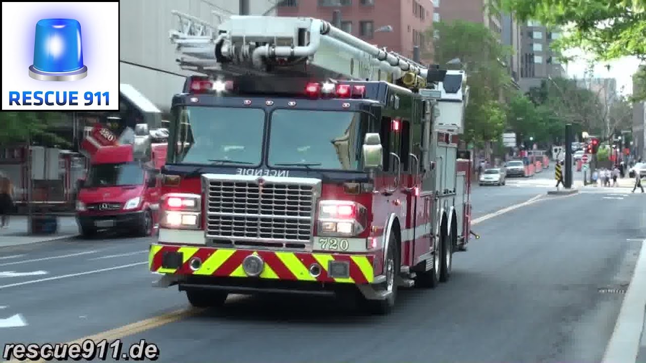 [Montreal fire response] 720 + 203 + 219M + 225 SIM
