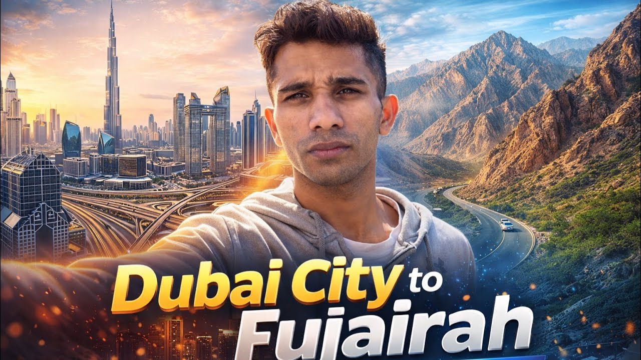 Dubai City to Fujairah | Unreal Mountain Road Trip 🇦🇪🔥