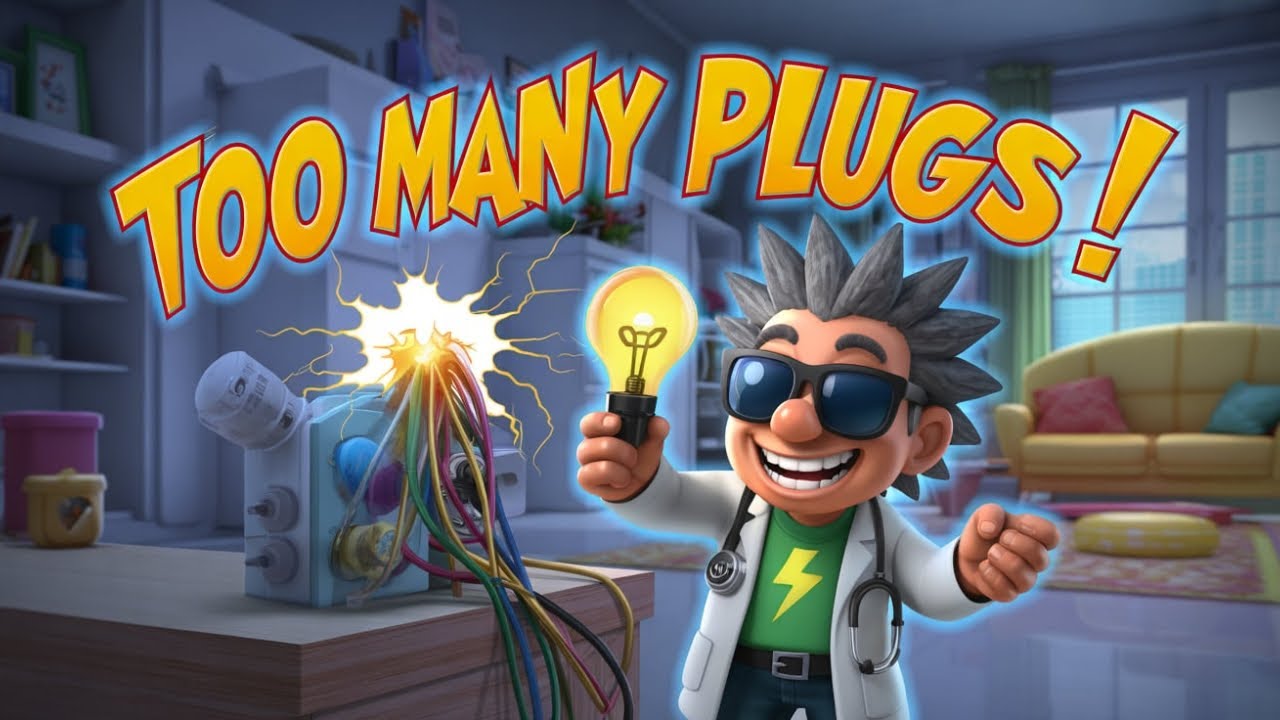 What Happens When You Plug In Too Many Things  Mr  Electric Medic