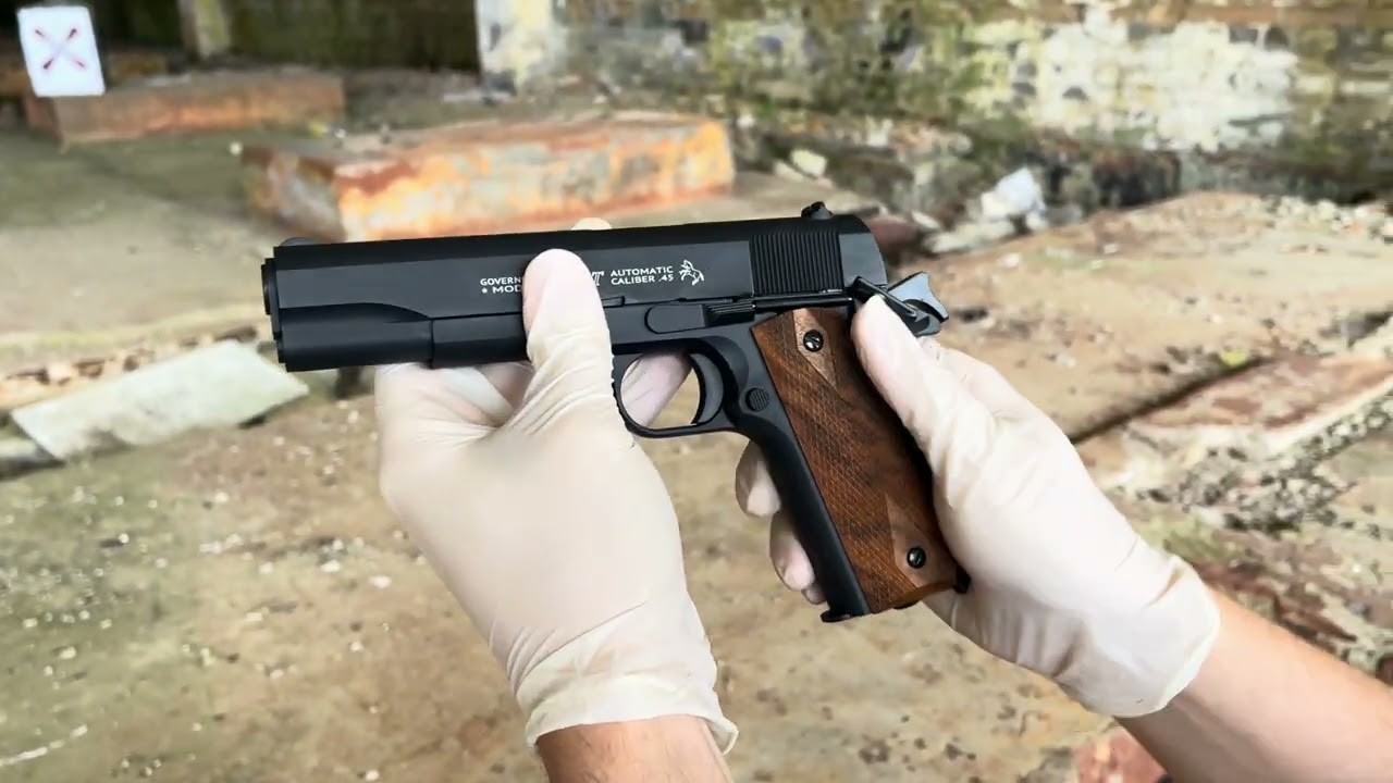 UMAREX Colt 1911 Classic 4,5mm CO2 Airgun Test