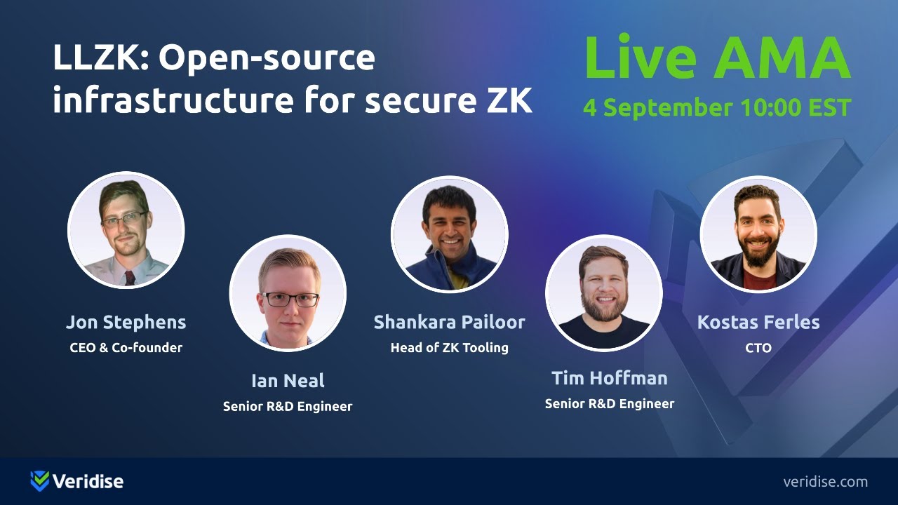 LLZK: Open-source infrastructure for secure ZK