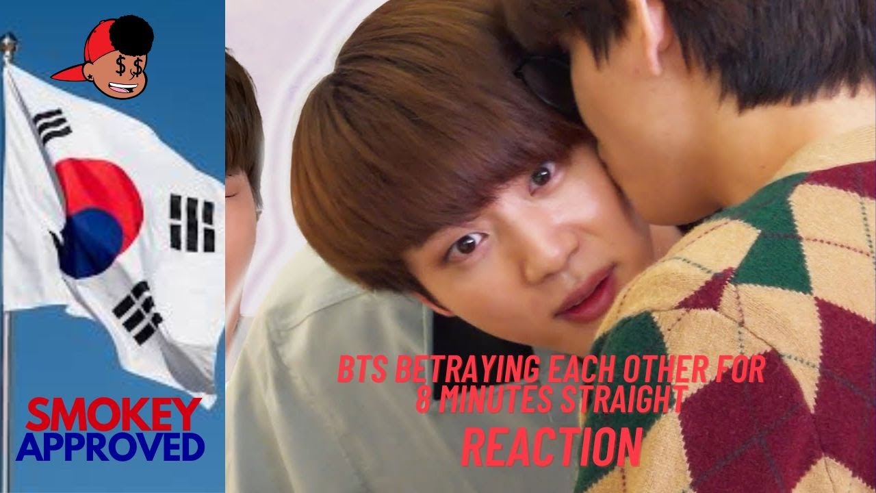 bts betraying each other for 8 minutes straight  #bts #btsreaction #btsarmy