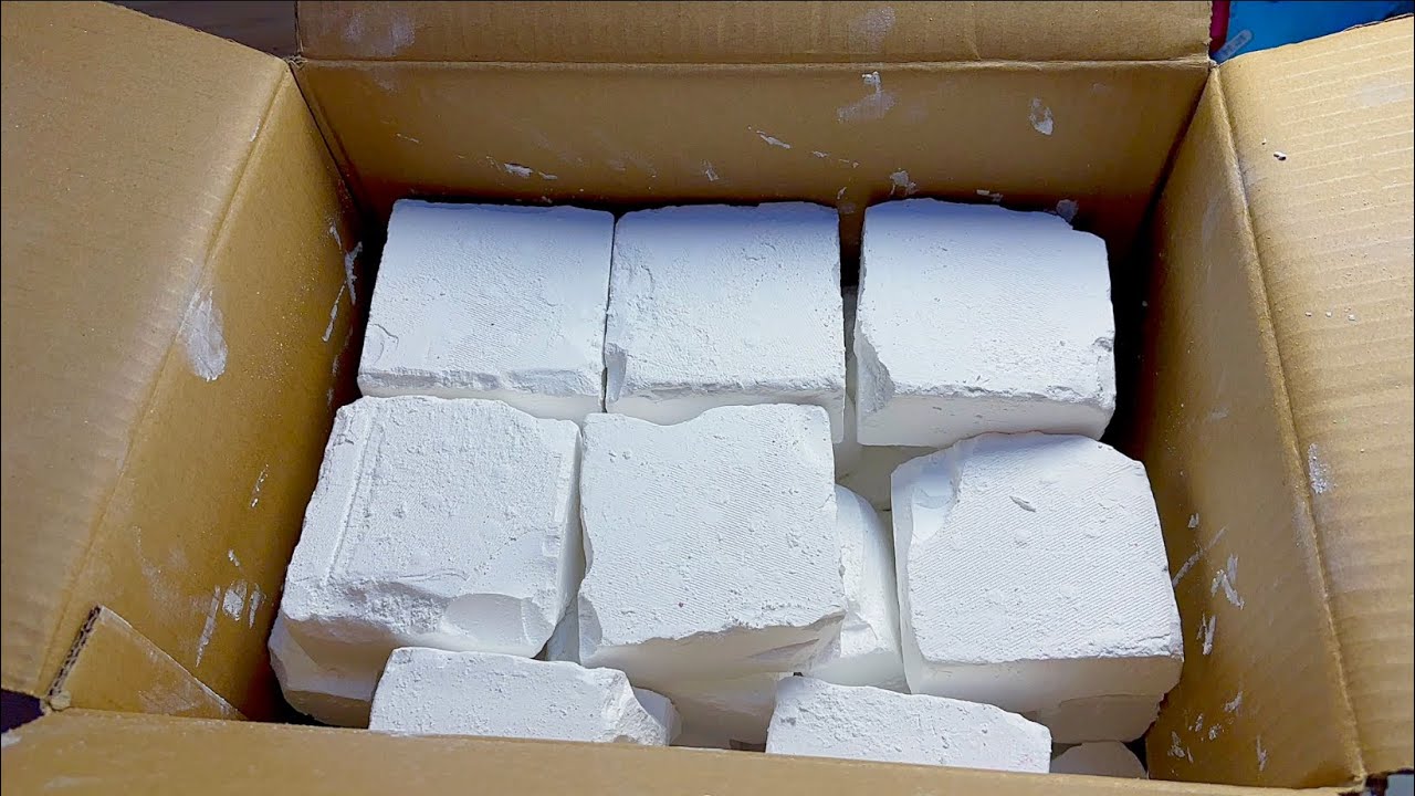 Unpolished Chalk Unboxing ~ Crushing a Whole Box, Super Crisp Crunch, Stress & Fatigue Relief | ASMR