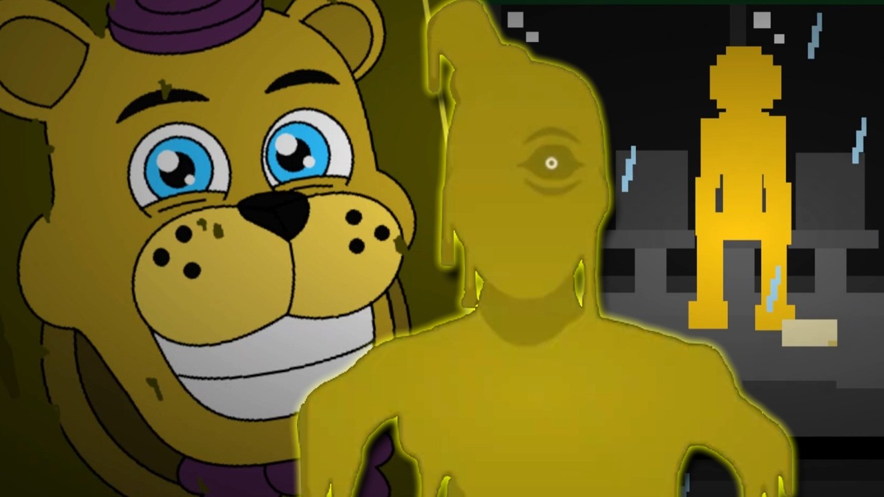 FREDBEAR'S GIVES YOU A CHANCE... TO MAKE THINGS RIGHT! | FNAF Repainted In Gold Nights 1 & 2