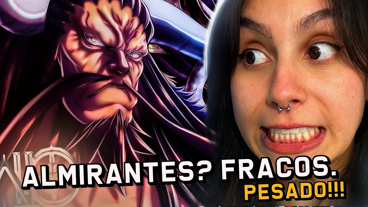 REACT - WLO - A Criatura Mais Forte do Mundo [ One Piece / Kaidou ] Prod. Hunter