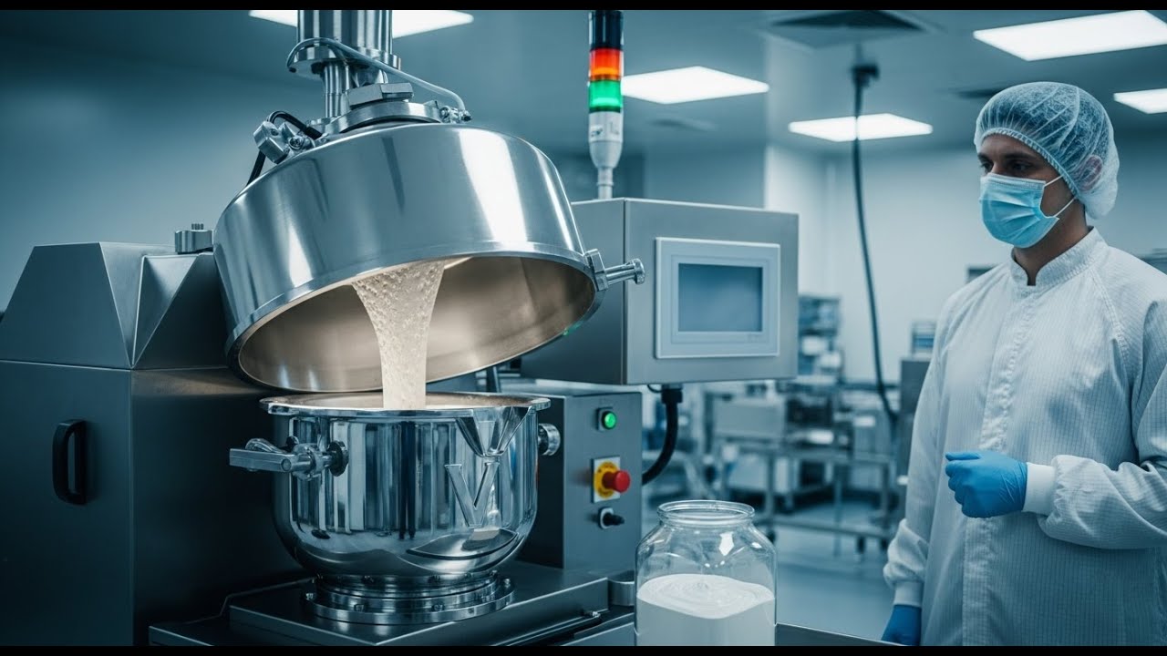 Tablet Blending Process in Pharmaceutical Manufacturing Step by Step Guide