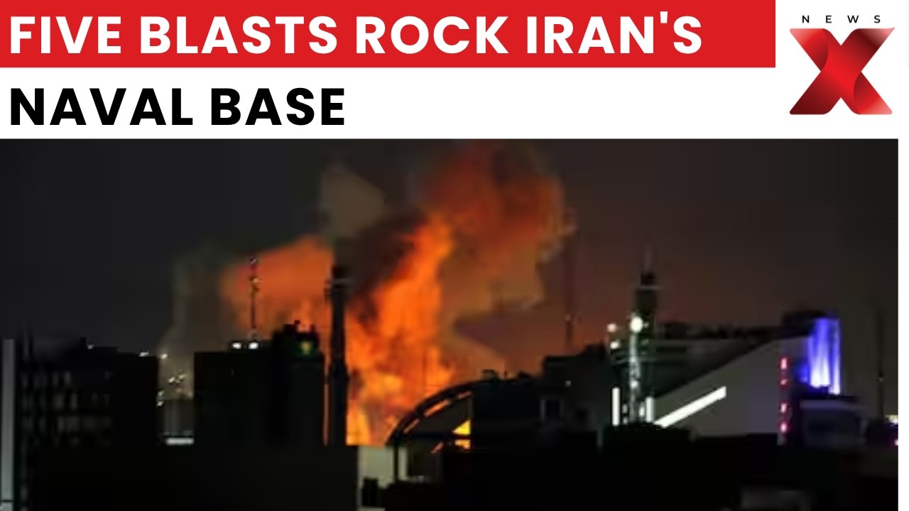 Iran-US Conflict LIVE: Five Explosions Rock Bandar Abbas Near Strategic Naval Base | NewsX