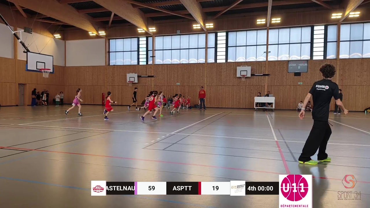 #basket U11D2F CASTELNAU VS ASPTT