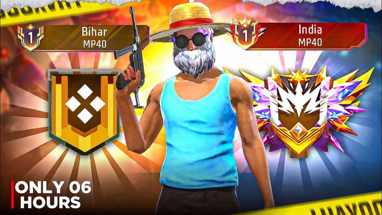 Pushing Solo Br Rank For Grandmaster in 06 Hours ?? 🤯 | Solo Rank Push Tips And Tricks | #freefire 