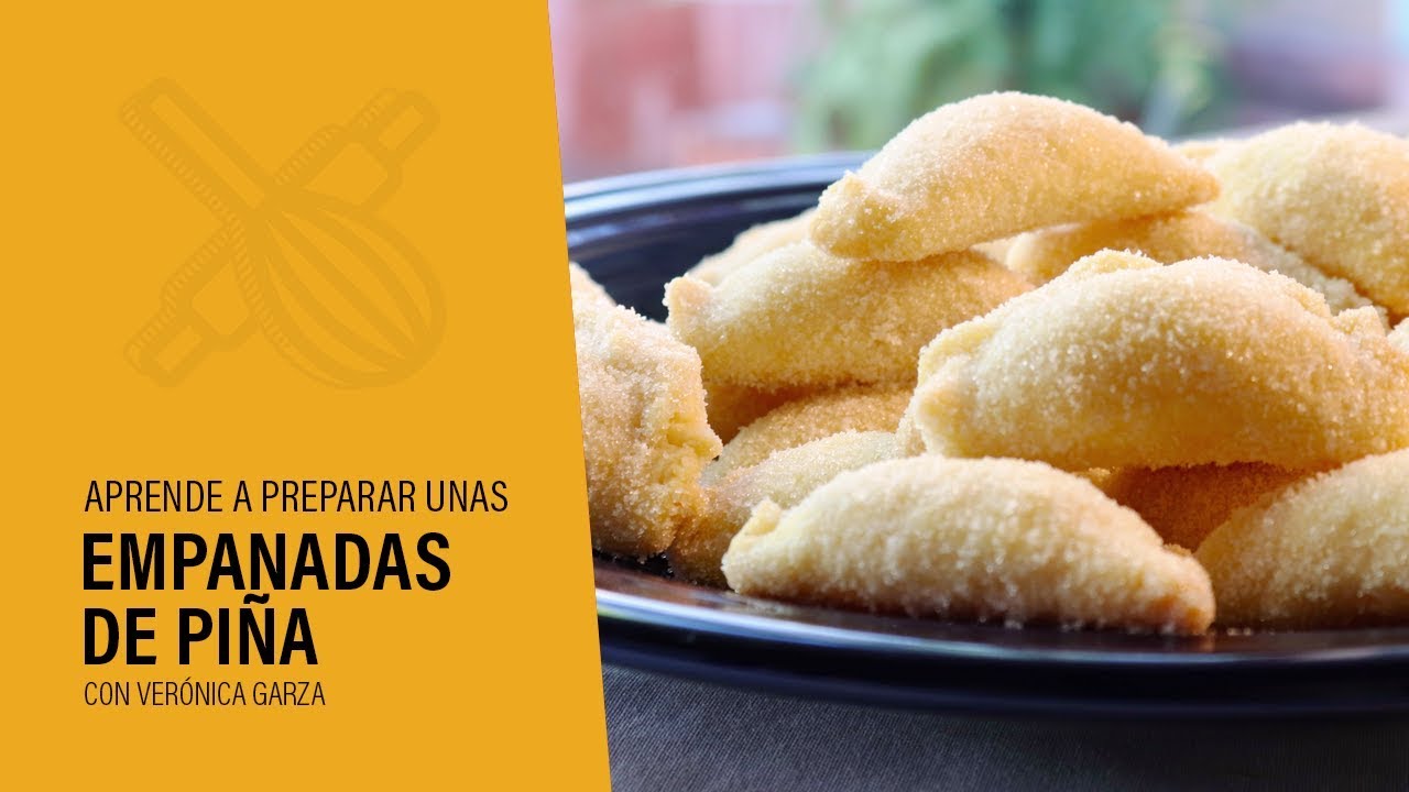 EMPANADAS DE PIÑA | Tamaño mini pero DELICIOSAS 🤤