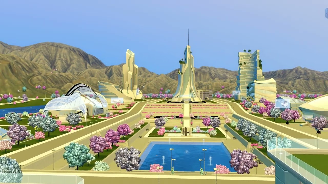 The Sims 3 - Into the Future - Oasis Landing (Utopia) Intro Full HD