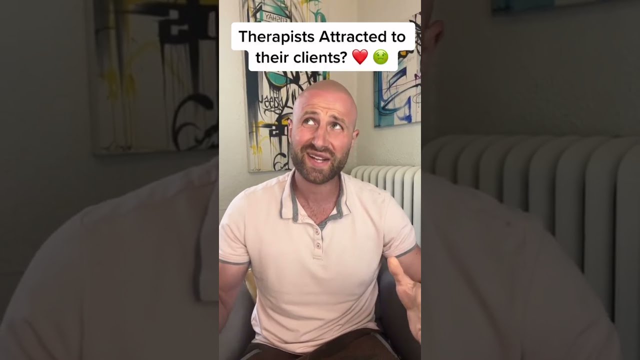What happens if a therapist is attracted to their clients? Yikes! But it happens...  #shorts