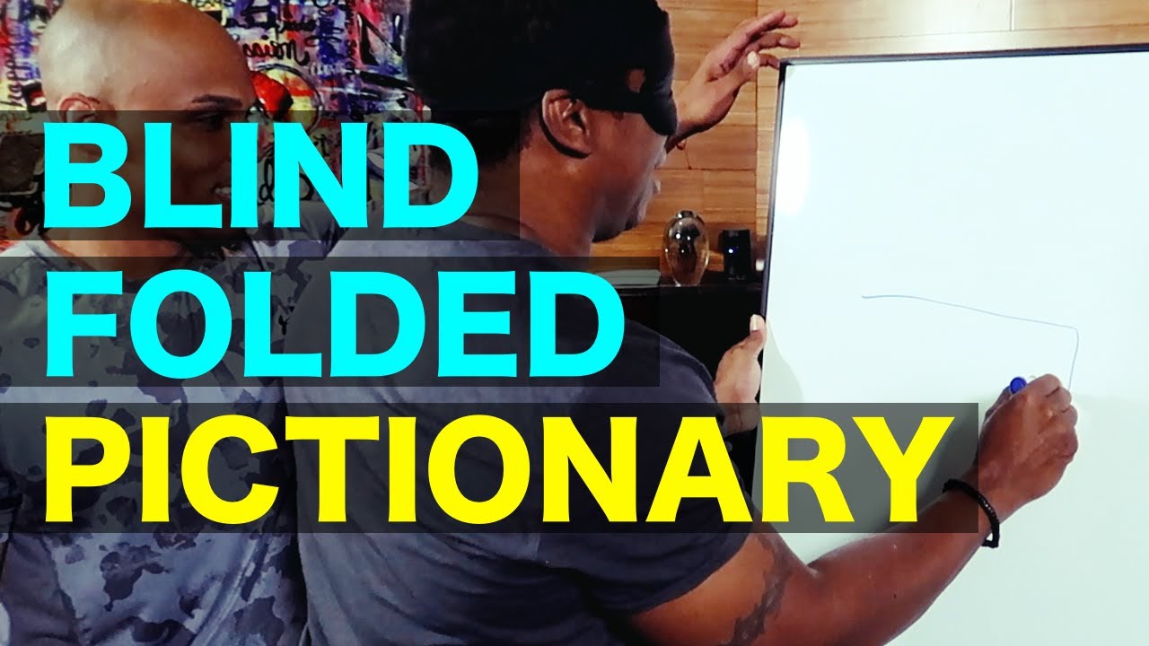 We Try Blindfolded Pictionary
