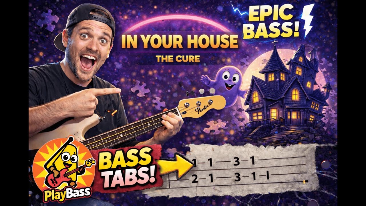 In Your House - The Cure (Bass Cover + Tabs)