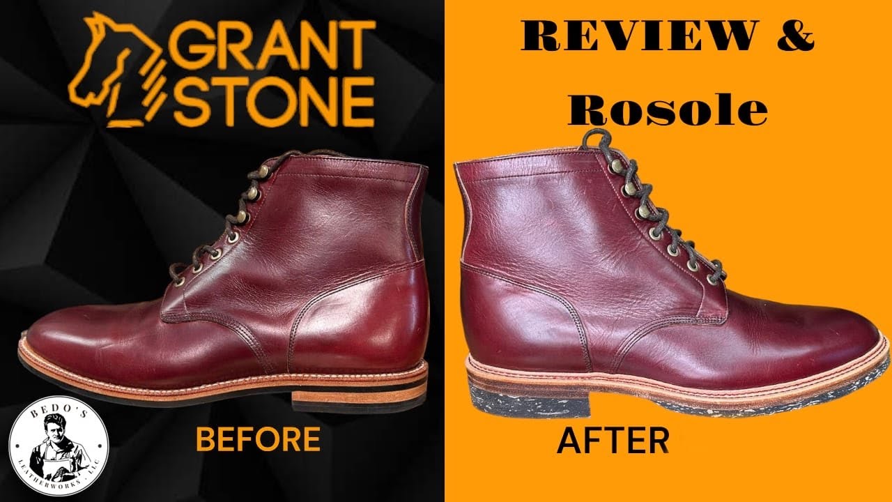 Обзор и замена подошвы ботинок Grant Stone Diesel #355