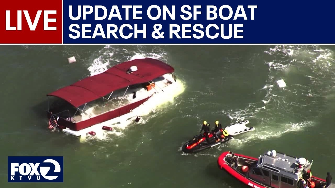 Watch Live: Officials update SF boat search & rescue