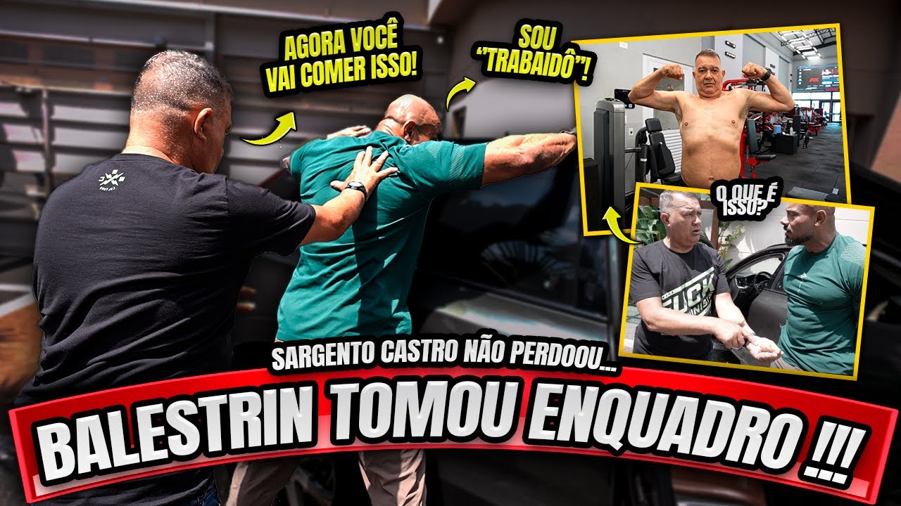 SARGENTO CASTRO PEGOU BALESTRIN NO FLAGRANTE!!!