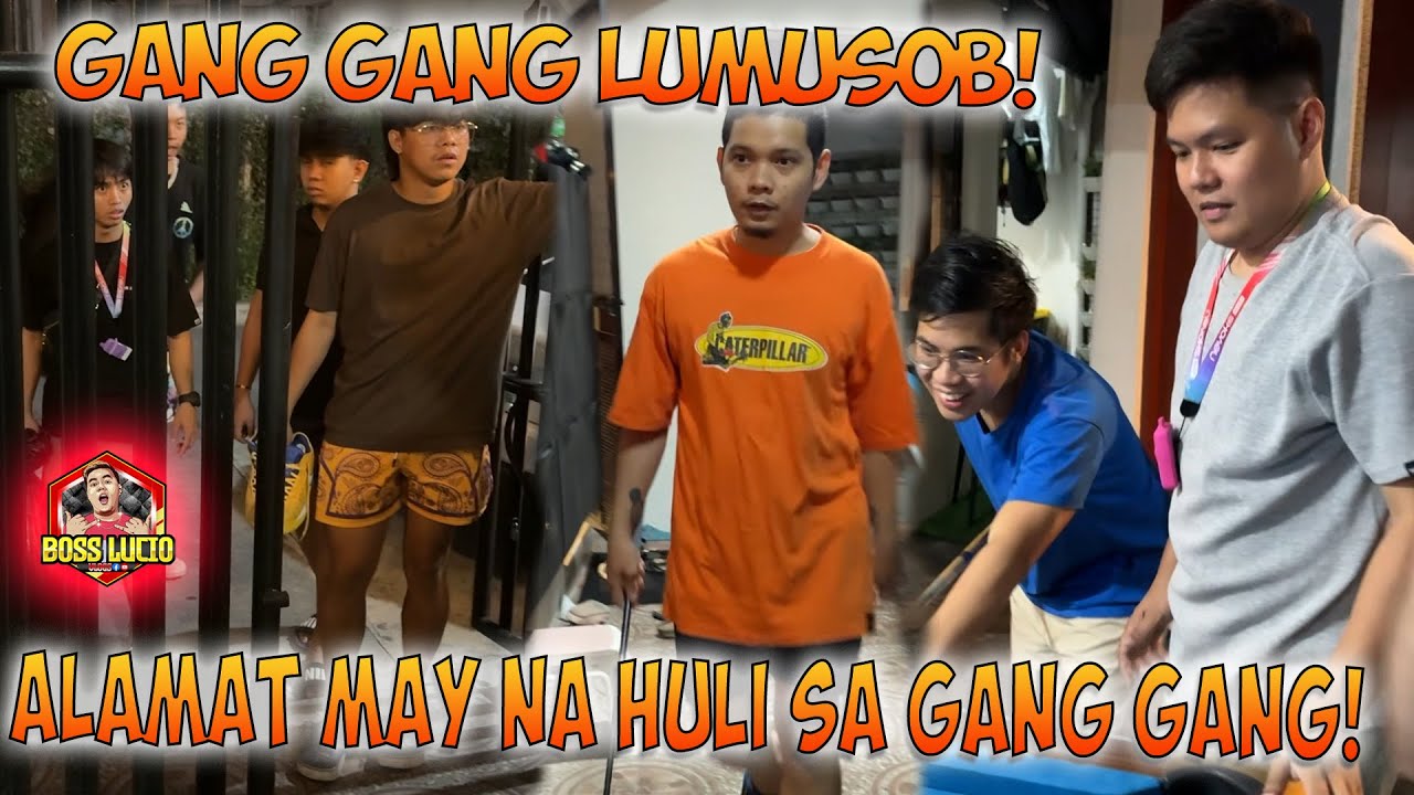 GANG GANG LUMUSOB, PULGAS NAHULI NI ALAMAT! #BossLucio