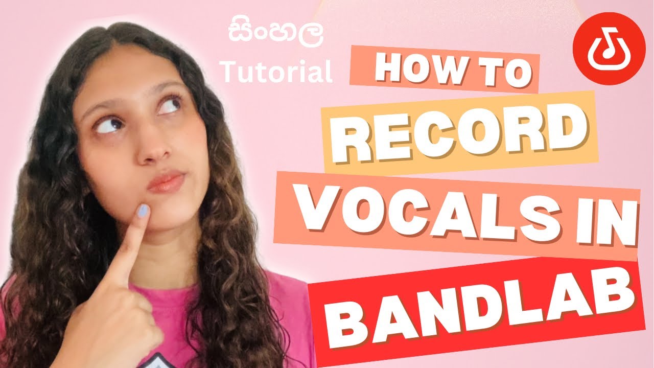 How to record vocals in Bandlab | Bandlab sinhala tutorial #bandlab#sinhala#bandlabapptutorial