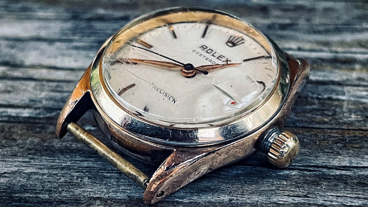 РЕСТАВРАЦИЯ 70-ЛЕТНИХ ЧАСОВ ROLEX: можно ли их спасти?
