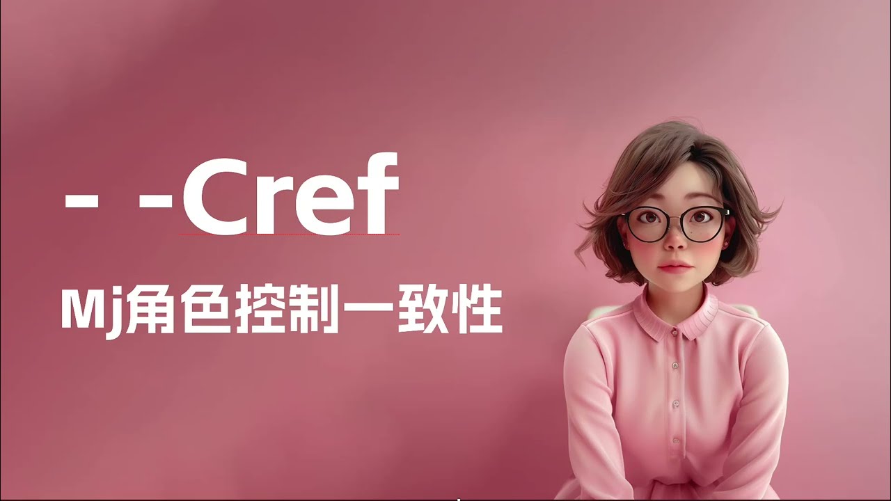 【ai角色一致性】midjourney新功能控制人物形象统一新参数cref用法