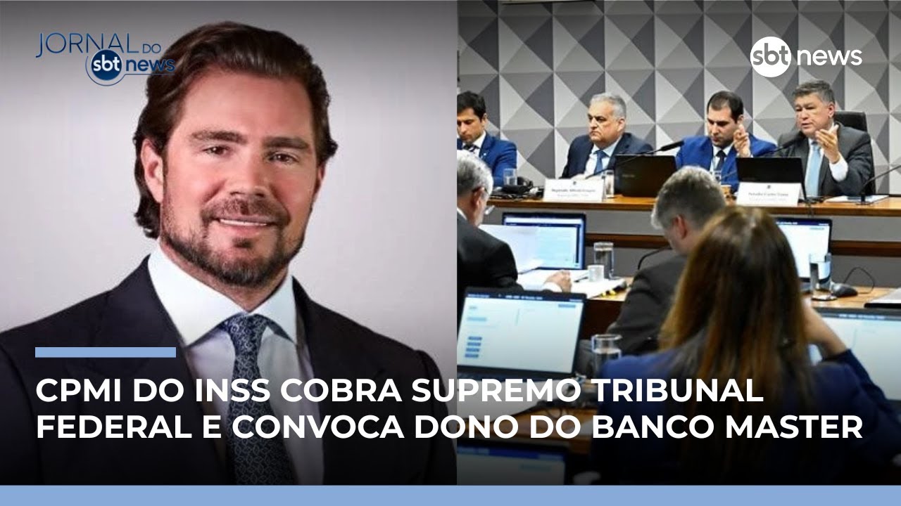 CPMI do INSS pede ao STF depoimento de Daniel Vorcaro | 