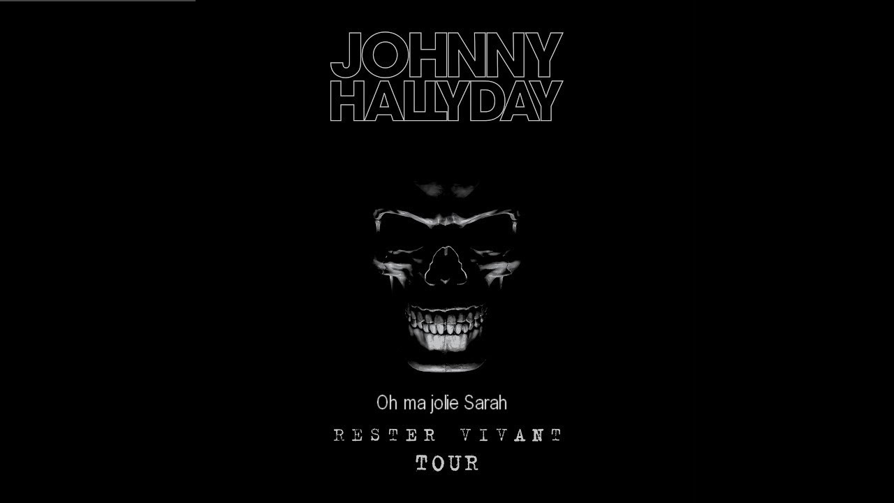 Johnny Hallyday - Oh ma jolie Sarah (live Rester Vivant Tour) #conceptkaraoke