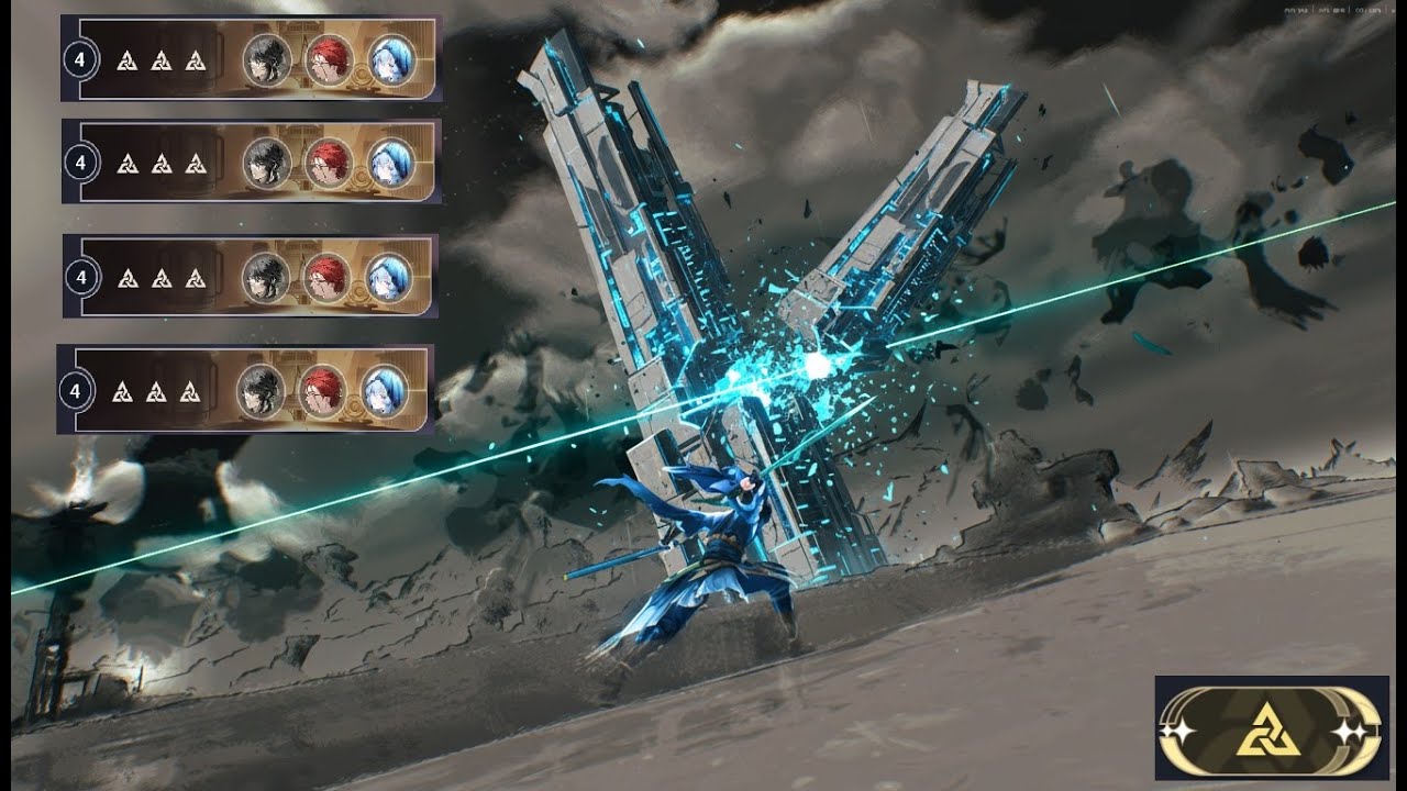 S3R1 Qiuyuan Hypercarry Destroying Middle Tower (ToA Reset) - Wuthering Waves 2.7