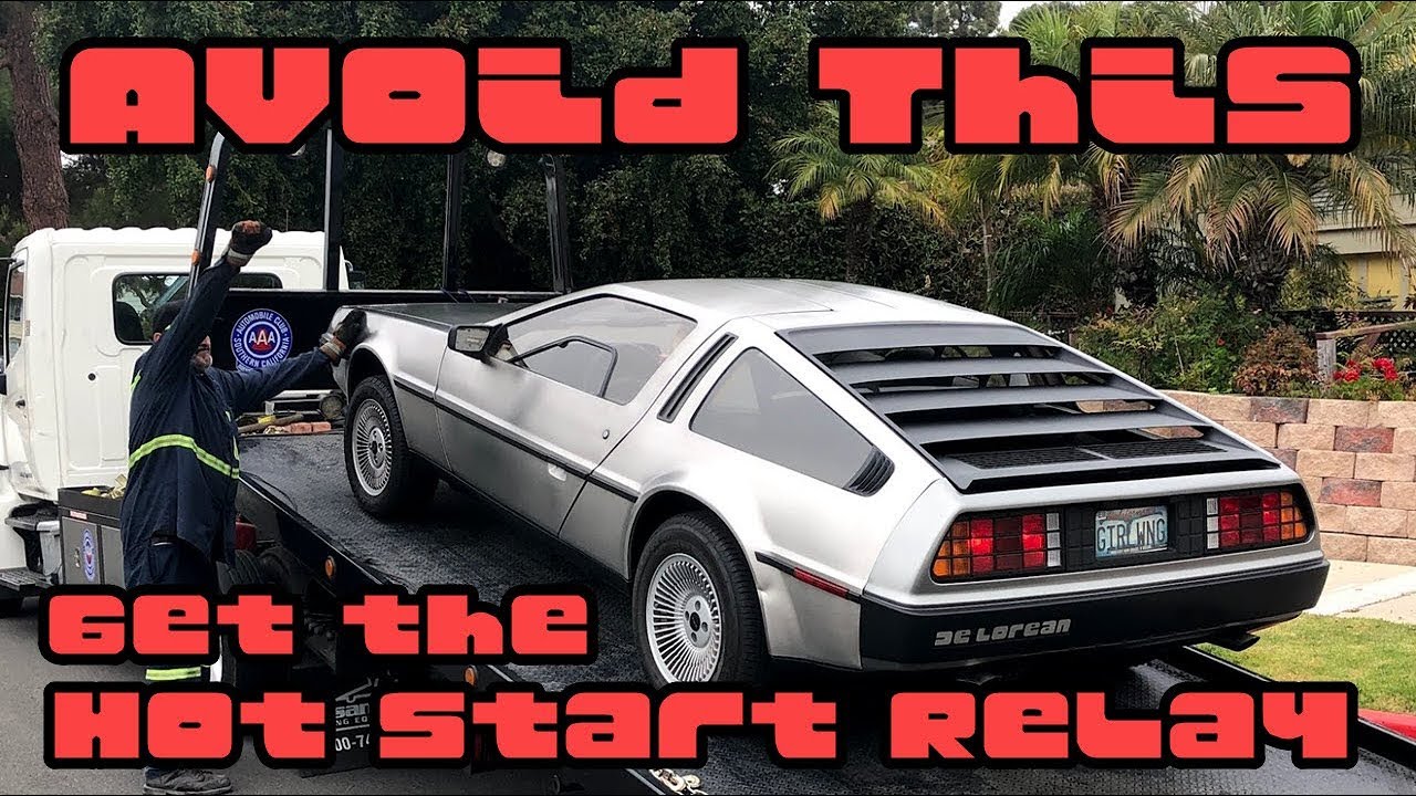 Hot Start Relay Upgrade for the DeLorean DMC-12 - Installation + Testing
