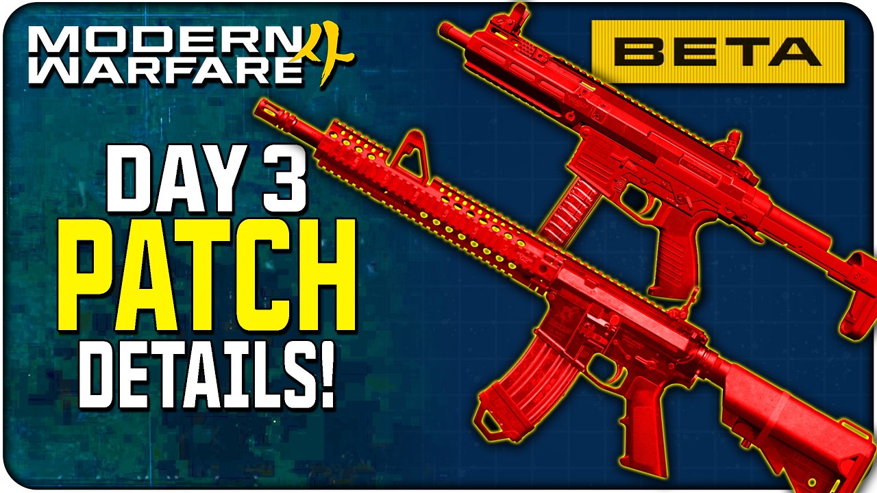 What Exactly Changed for Day 3 of the Modern Warfare 4 Beta?